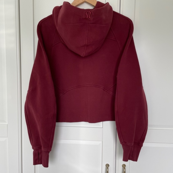 Lululemon Scuba Oversized 1/2 Zip Hoodie Sweatshirt, Savannah, Size M/L - Picture 8 of 10